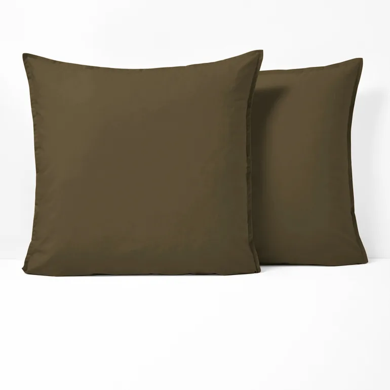 غطاء وسادة قطن أخضر - 1