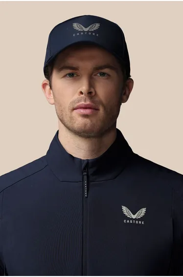 قبعة كاستور باللون الكحلي