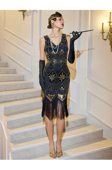 فستان ميدي بقصة ضيقة