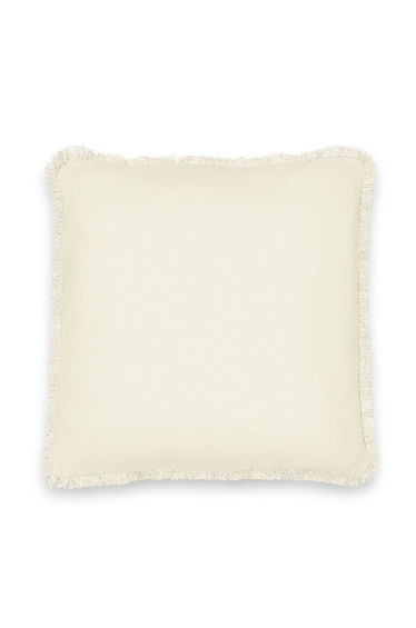 PANAMA Fringed Cotton Cushion Cover