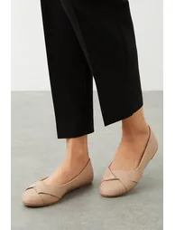 Paige Wrap Detail Ballet Flats