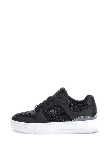 Naresa Embelished Court Trainer Black