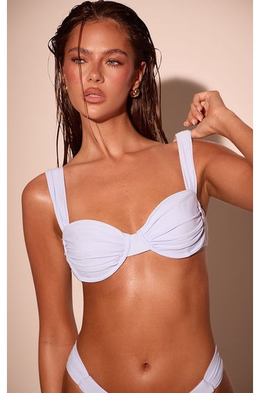 Baby Blue Underwired Bikini Top