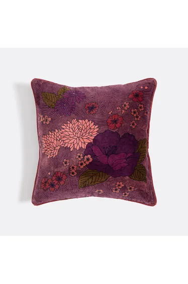 Velluto Cushion Cover in Velour 45x45cm