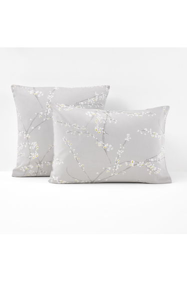 NATSUMI Floral Print Cotton-Satin Pillowcase