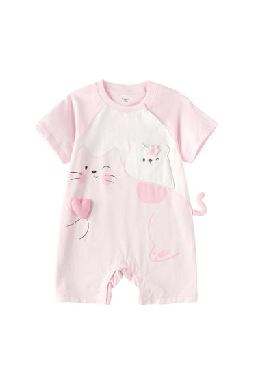 Girls' Short Sleeve Romper
