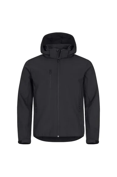 Clique Mens Classic Soft Shell Jacket - Black