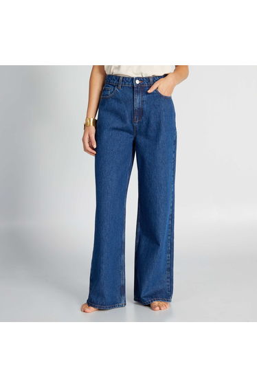 Wide Leg Jeans - L30 BLUE