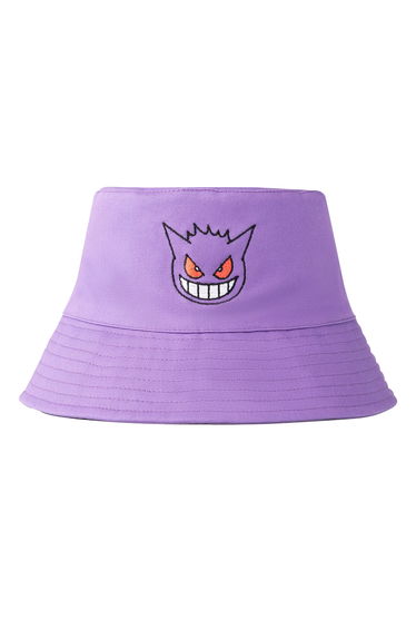 Pokemon Mens Gengar Bucket Hat - Purple