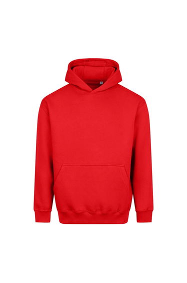 Awdis Unisex Adult Vision Heavyweight Hoodie - Fire Red