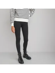 Cotton Mid-Rise Leggings - 2