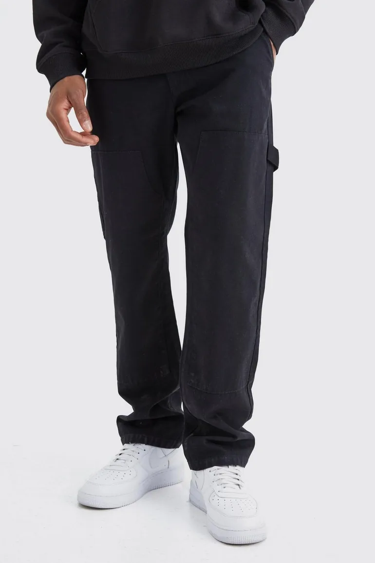 Fixed Waist Carpenter Trousers
