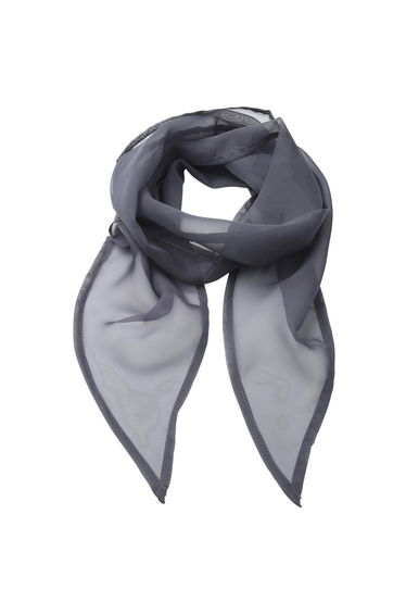 Premier Ladies/Womens Work Chiffon Formal Scarf - Steel