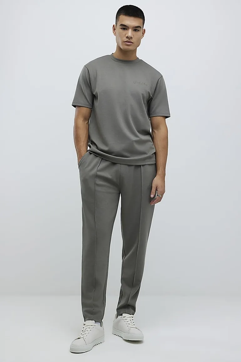 Khaki Slim Fit Joggers