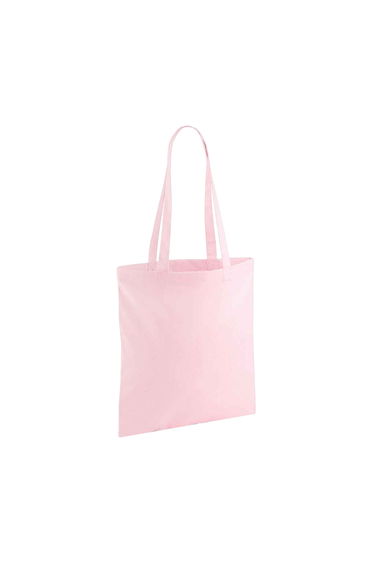 Westford Mill Long Handle Tote Bag - Pastel Pink