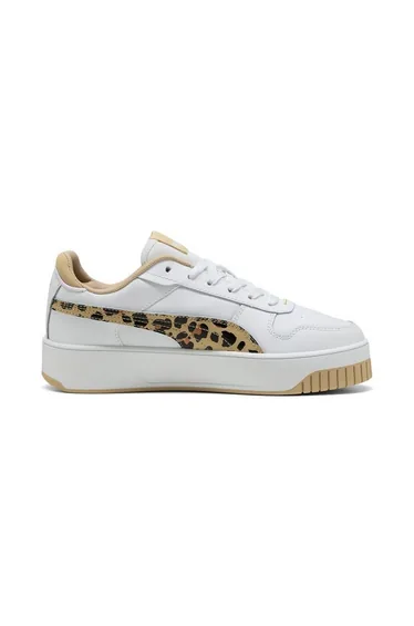 Carina Street White/Leopard