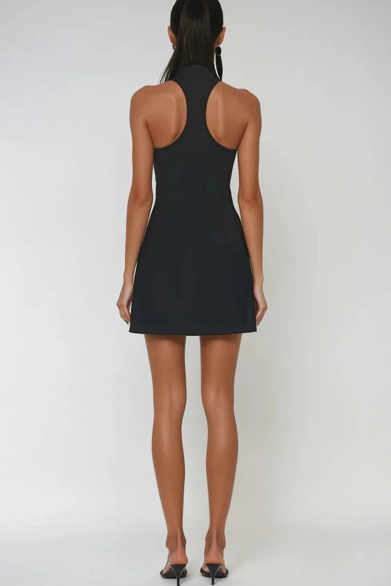 Batya Cutout Sleeveless Mini Dress - 3