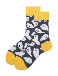 Haunting Ghost Jacquard Crew Socks - 4