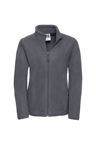 Russell Colours Ladies Full Zip Outdoor Fleece Jacket - Convoy Grey