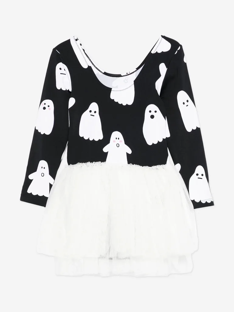 Stella McCartney Girls Ghost Dress in Black