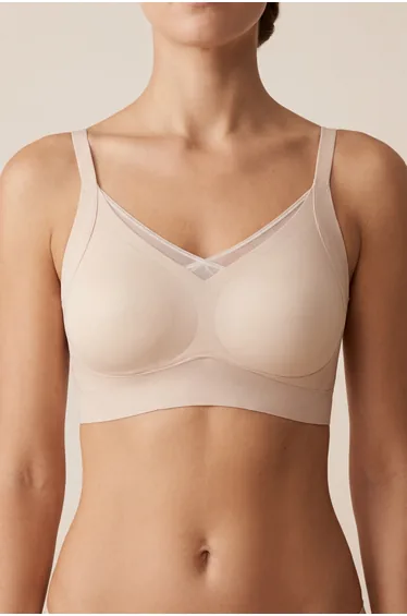 Non-Wired Seamless Laser Cut Pad Bra