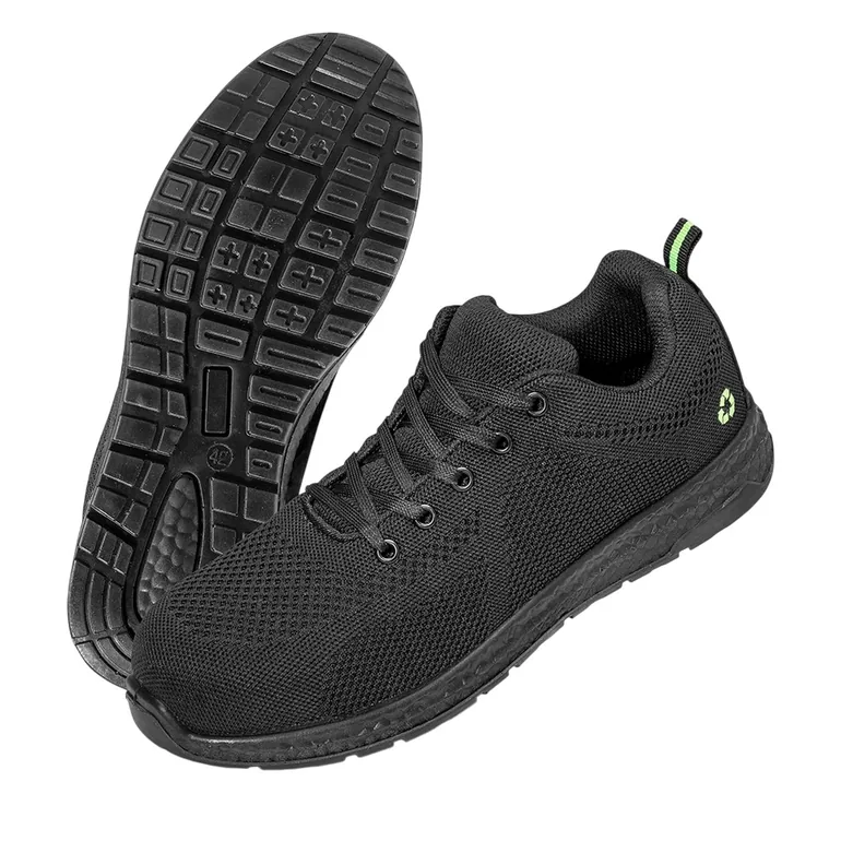 Result Recycled Unisex Adult Safety Trainers - Black