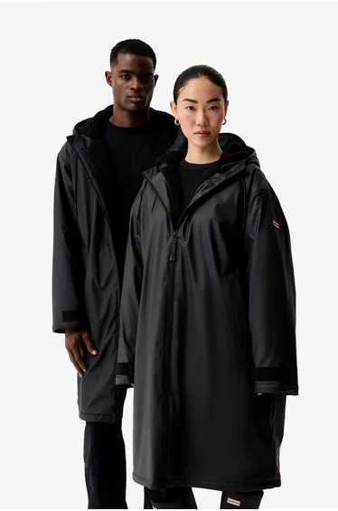 Hunter Cocoon Cloak Black
