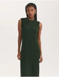 Ravi Crochet Midi Dress - 4