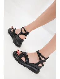 Black Krako Women's Sandals - 4