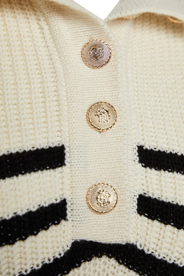 Sweater - Ecru - Regular fit - 7
