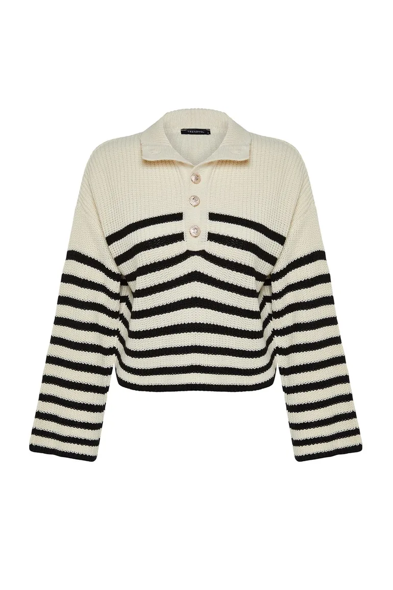 Sweater - Ecru - Regular fit - 4