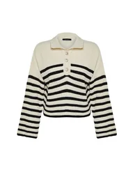 Sweater - Ecru - Regular fit - 4