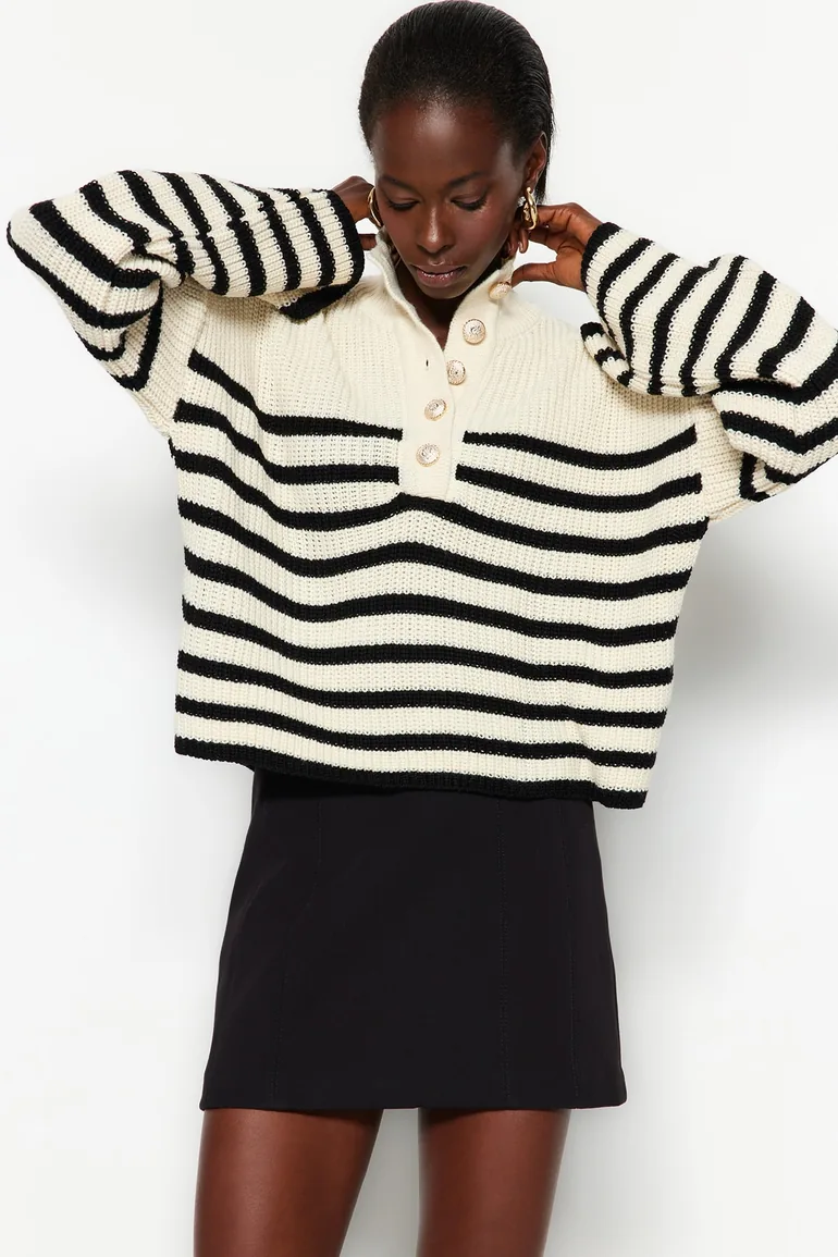 Sweater - Ecru - Regular fit