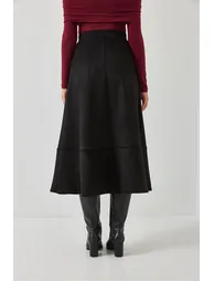 Women's Suede Skirt - 5
