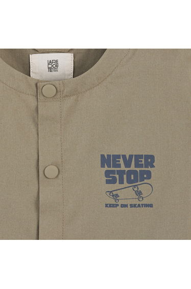 Skateboard Print Smock with Press-Stud Fastening product thumbnail 2
