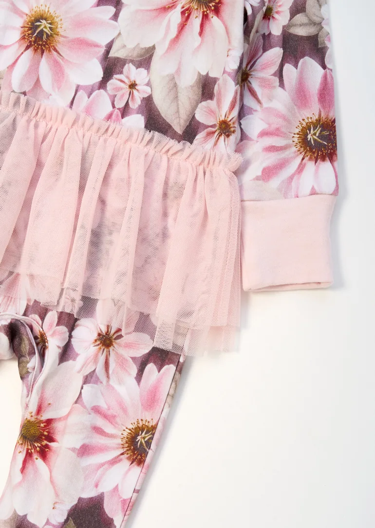 Fleur Tutu Babygrow - 2