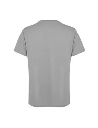 New Balance Mens Chest Logo Running T-Shirt - Grey - 1