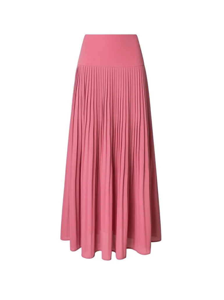 Pleated Maxi Skirt - 5
