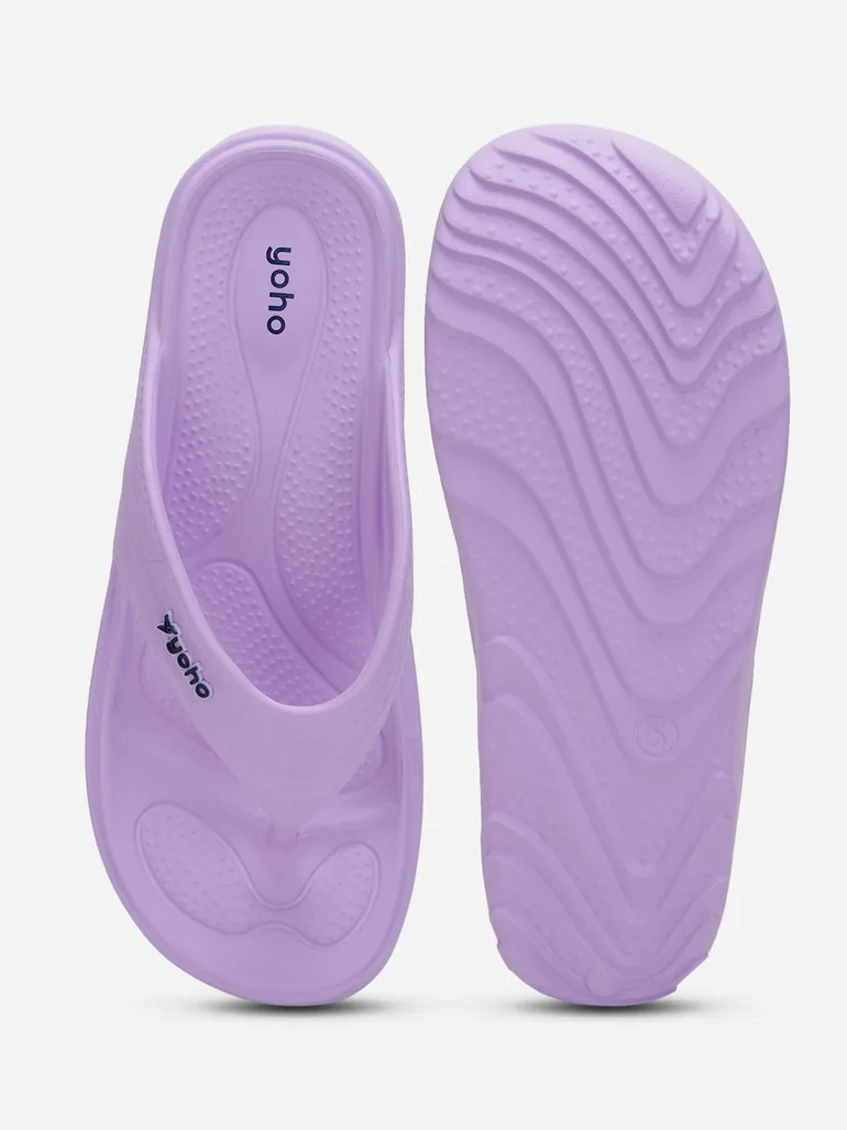 Purple Drizzle Soft Slippers - 2