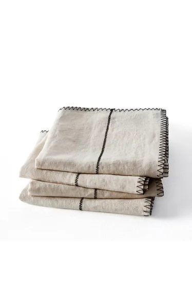 Set of 4 Tojos Linen Napkins