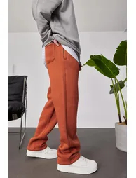 NOMARC Wide-Leg Elastic Waist Sweatpants - 2