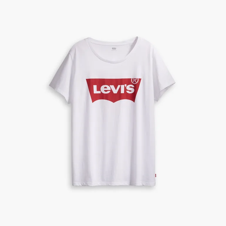 Logo Plus Cotton T-Shirt - 3