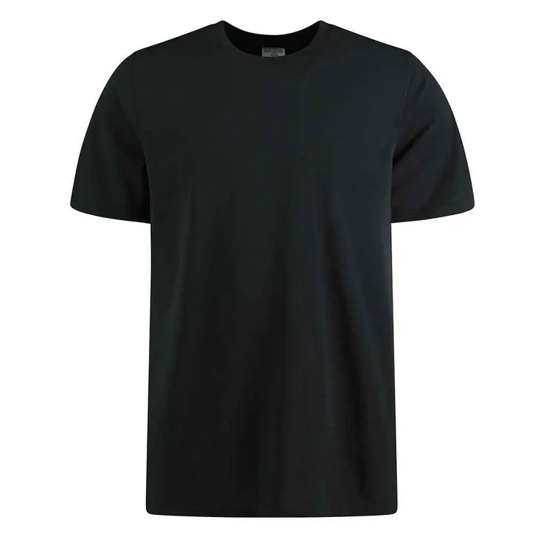 Kustom Kit Mens Pique T-Shirt - Black