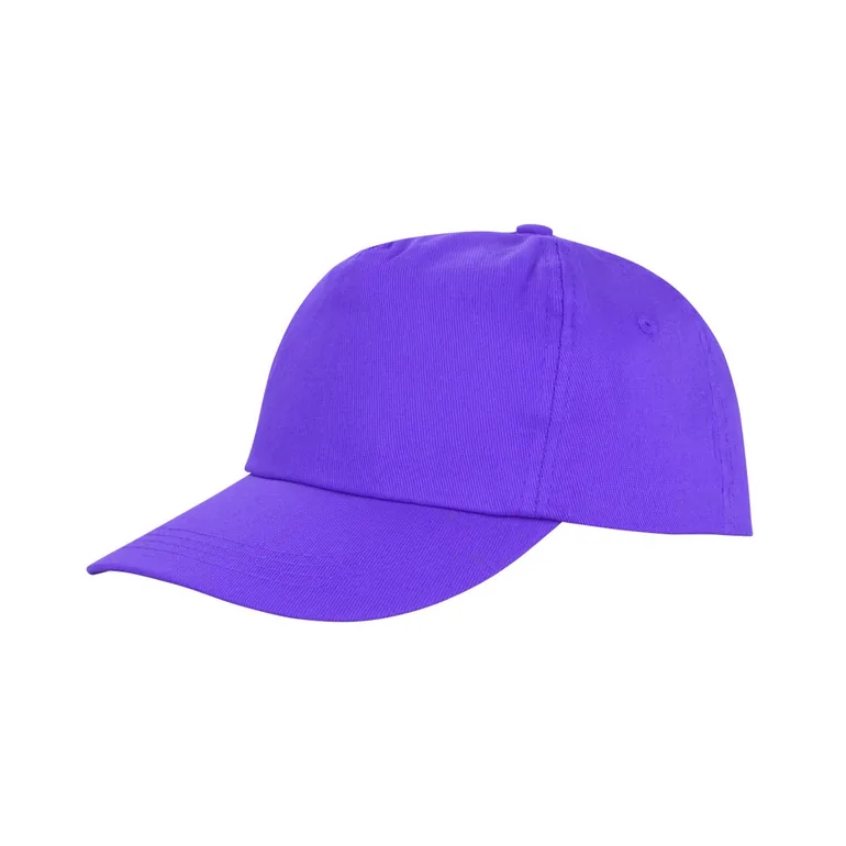 Result Unisex Core Houston 5 Panel Printers Baseball Cap - Purple