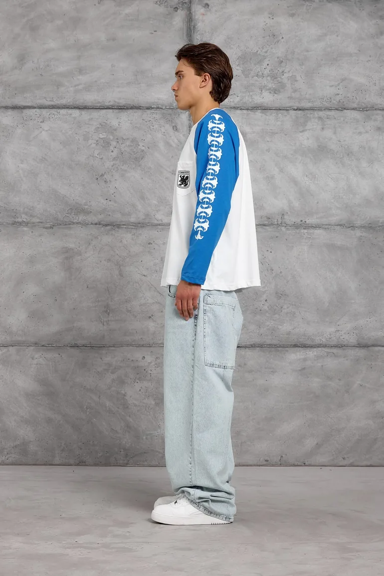 NOMARC Relaxed Crew Neck Long Sleeve Sweatshirt - 2