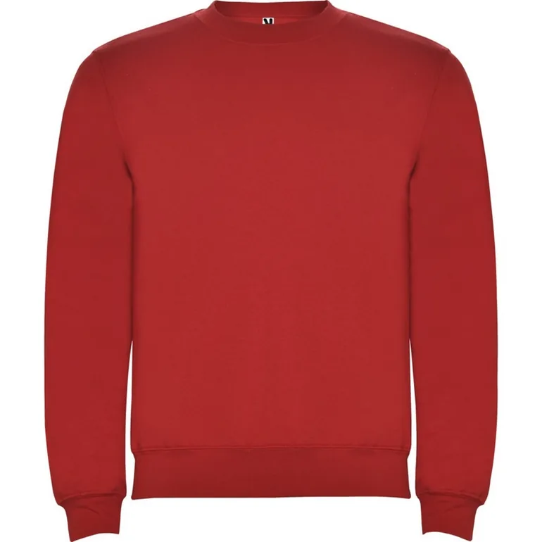 Roly Unisex Adult Clasica Crew Neck Sweatshirt - Red