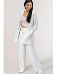 Cozy Up Cardigan - CORE WHITE - 5