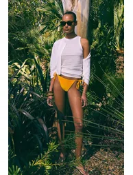 Slinky Ombre Tie Side Bikini Bottoms