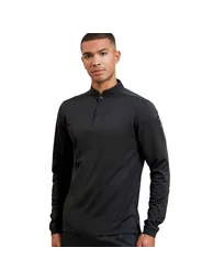 Premier Mens Essential Coolchecker Long-Sleeved Chef Shirt - Black