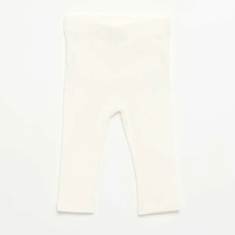 Pack of 2 Ribbed Leggings PURPLE - 4